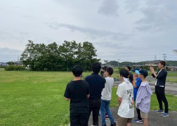 屋外ドローン修正